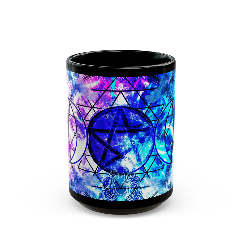 Creation's Magical Awakening Desires Meditations Black Mug