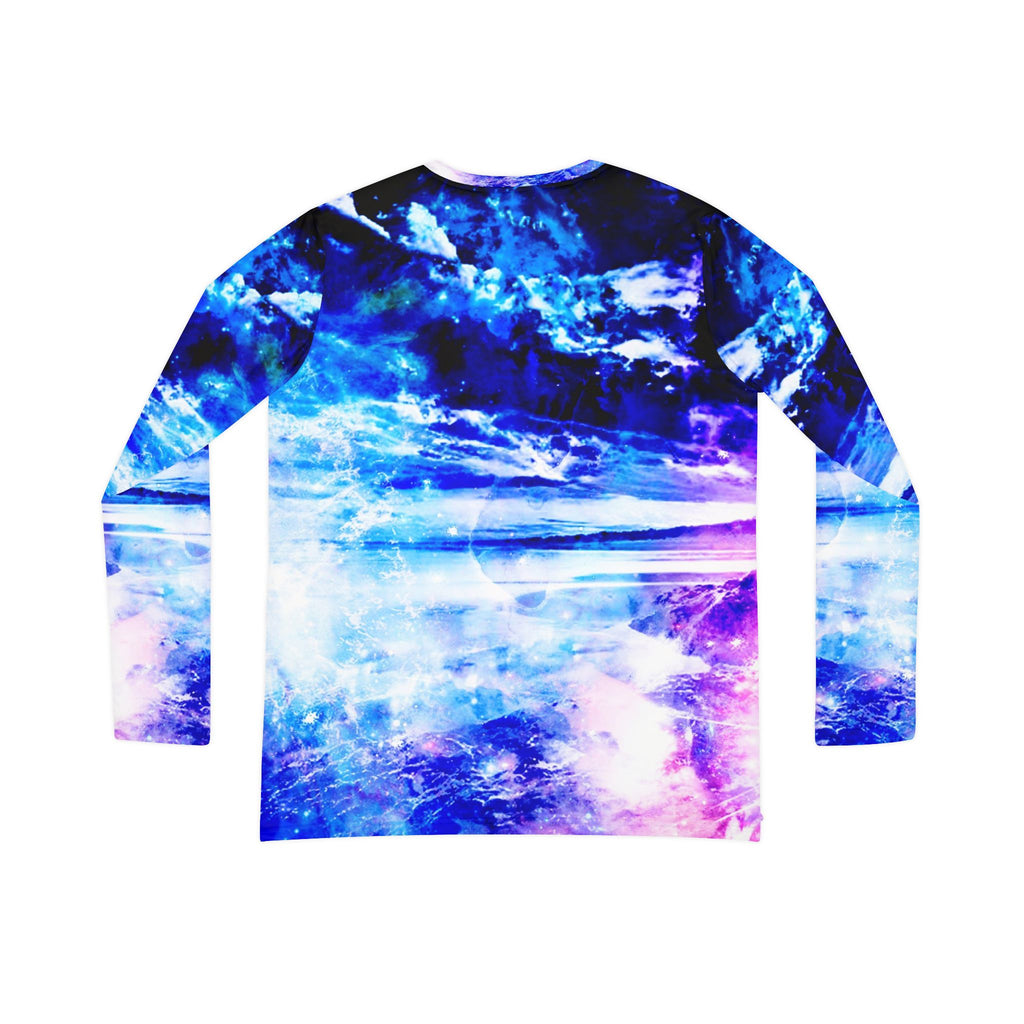Creation's Heaven Dancing Sea Dreams Women's Long Sleeve V-neck Shirt