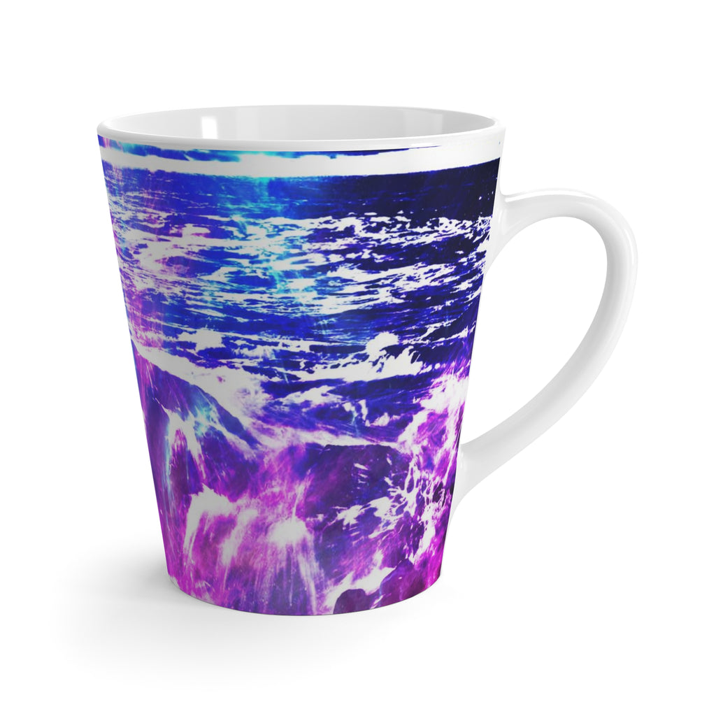 Amethyst Cosmic Falls Dreams Latte Mug