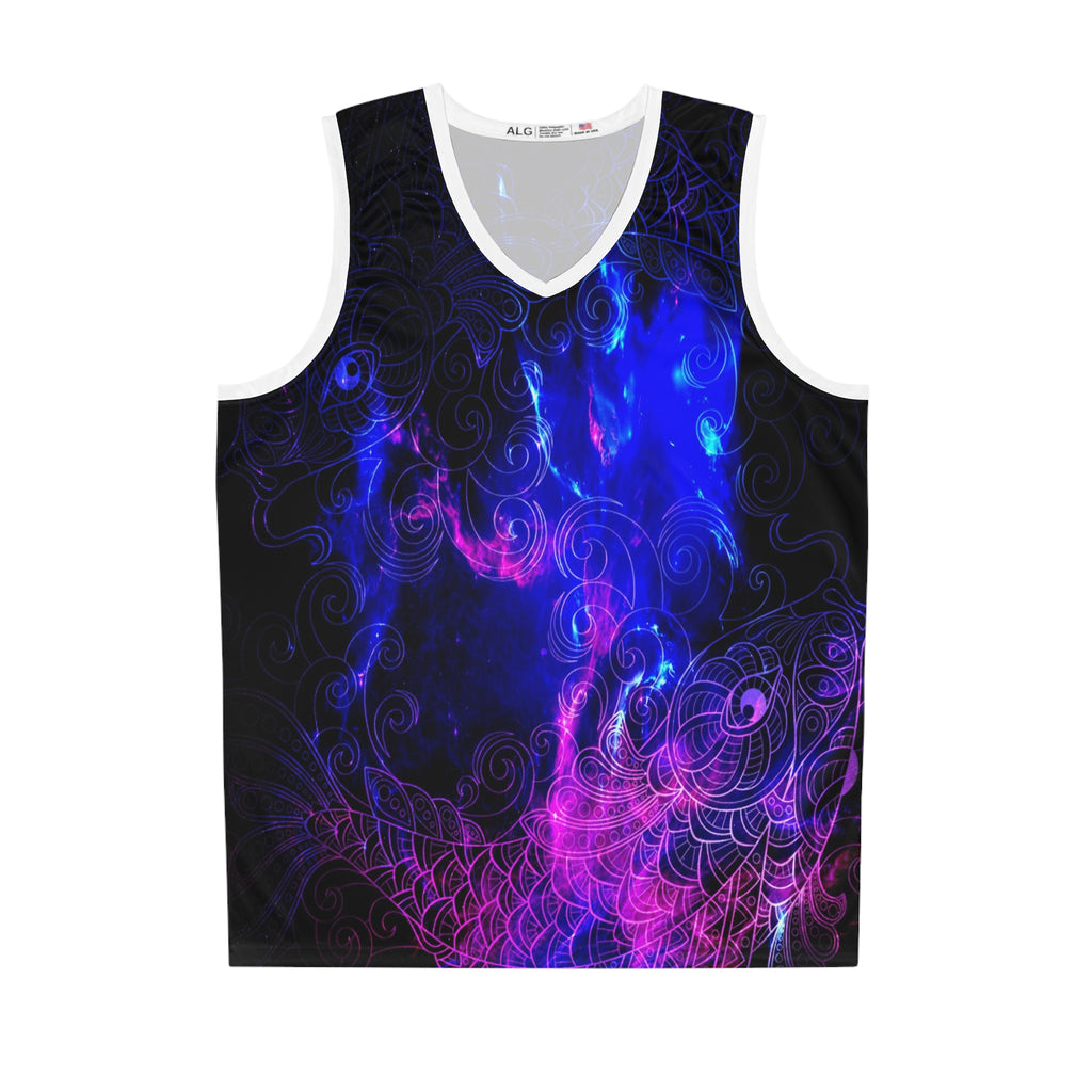 Amethyst Koi Dreams Basketball Jersey