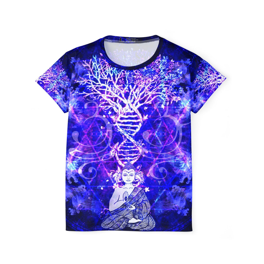 Katerina's Dragon's Eye Buddha Meditations Women's Sports Jersey