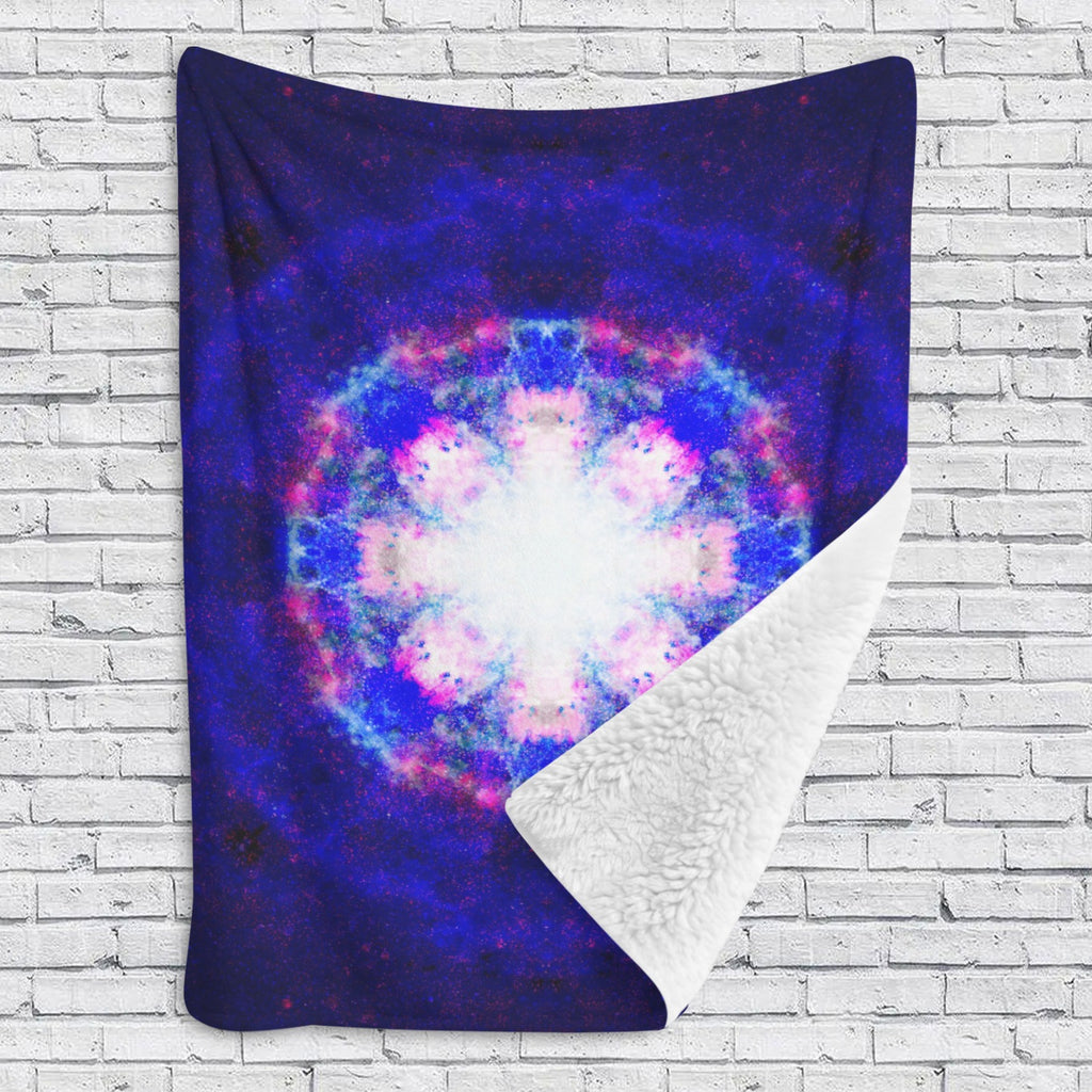 Katerina's Independence Desires Sherpa Fleece Blanket 60" x 80" | Ships from USA