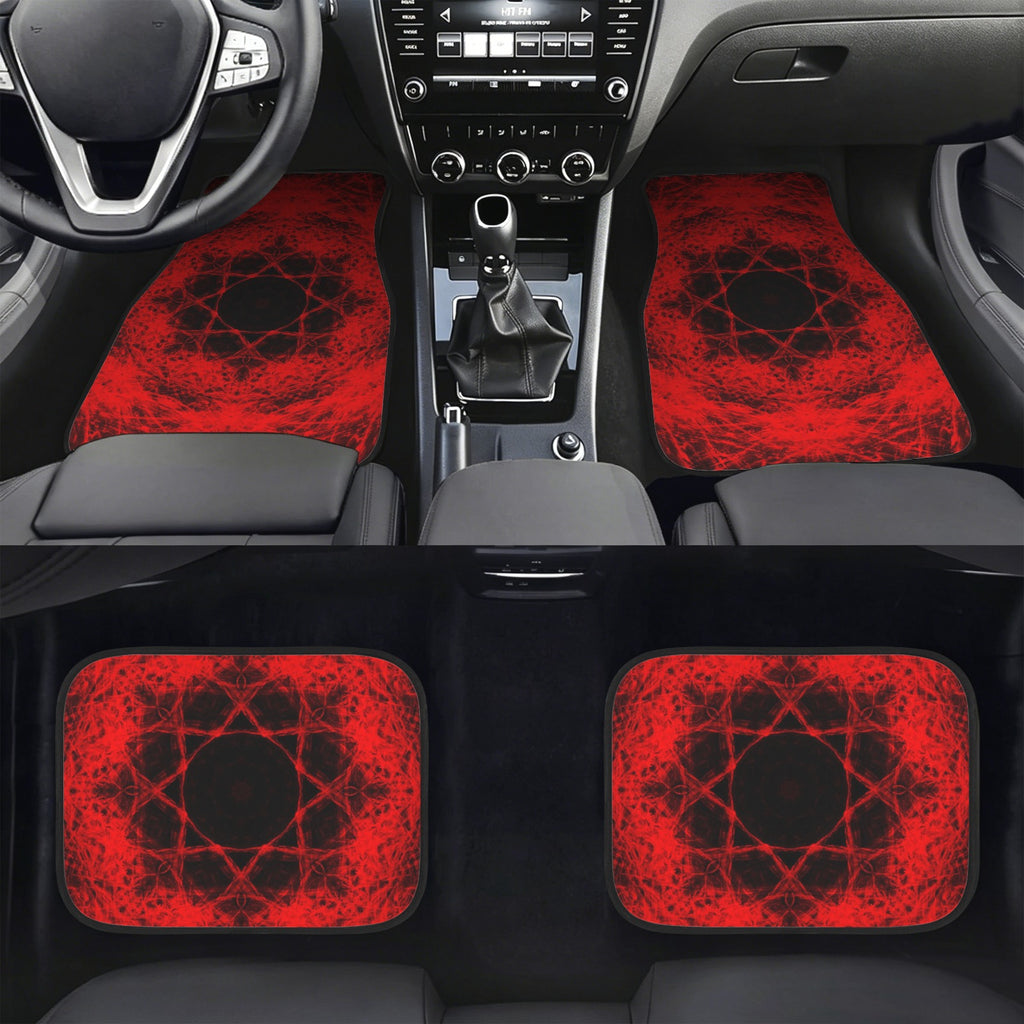 Katerina's Waiting for Hello Desires 4-Piece Car Floor Mats （Customized Separately）| Ships from USA