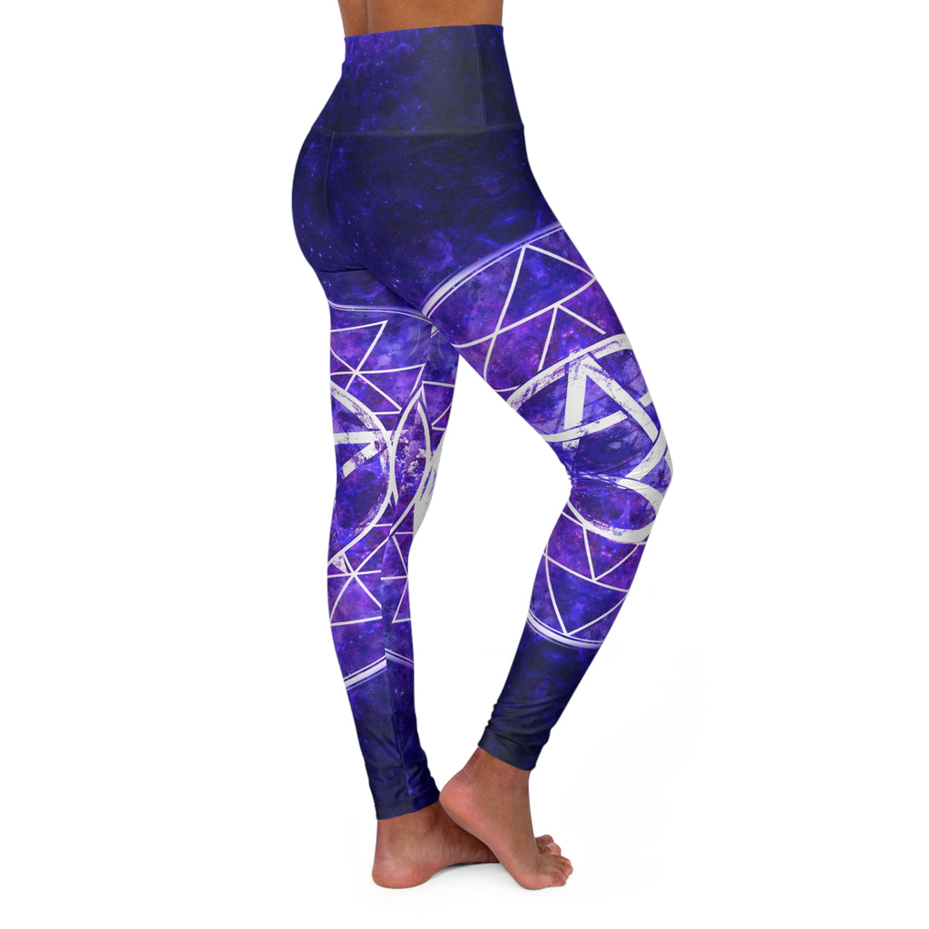 Katerina's Dragon's Eye Triple Goddess Meditations High Waisted Yoga Leggings