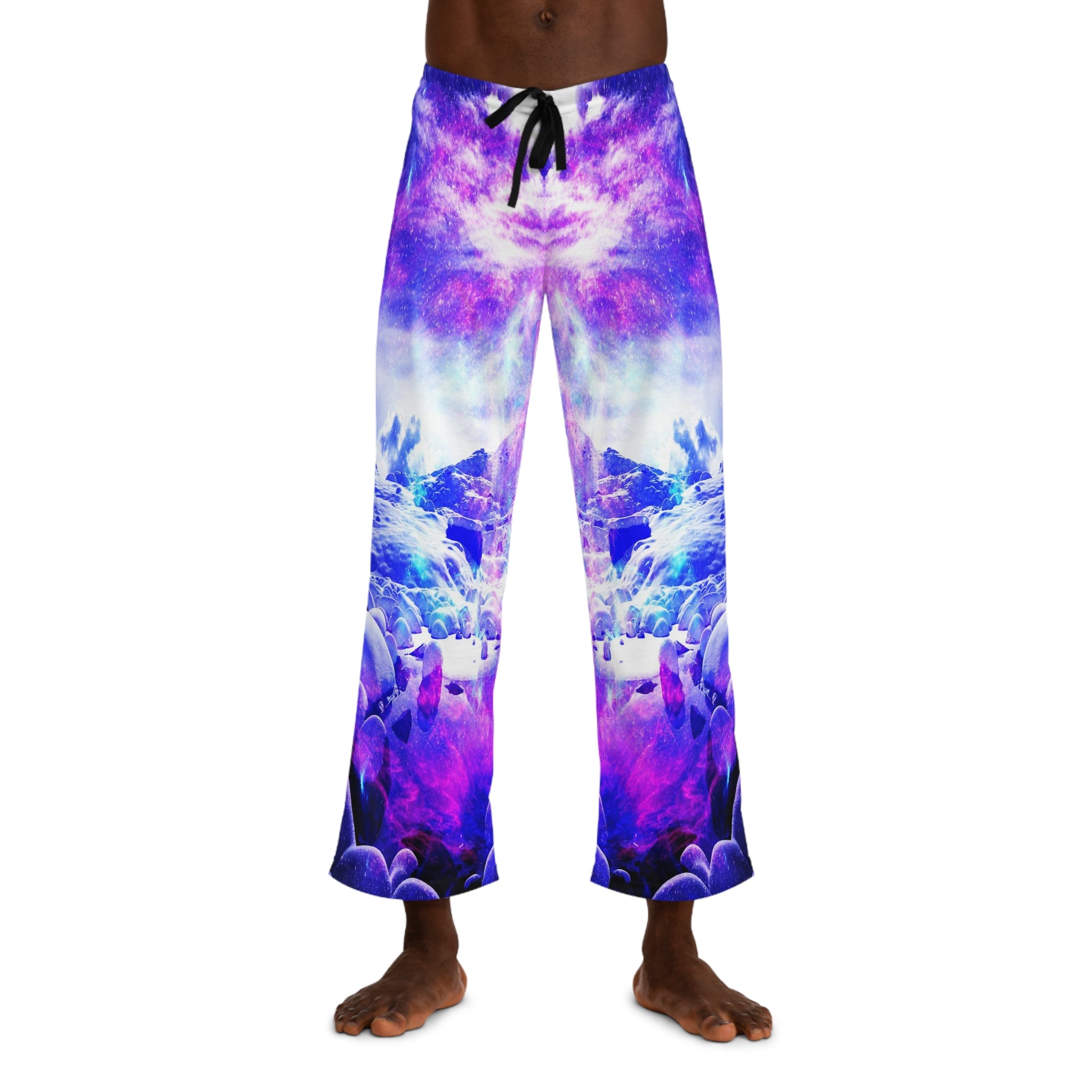 Amethyst Yule Night Dreams Men's Pajama Pants