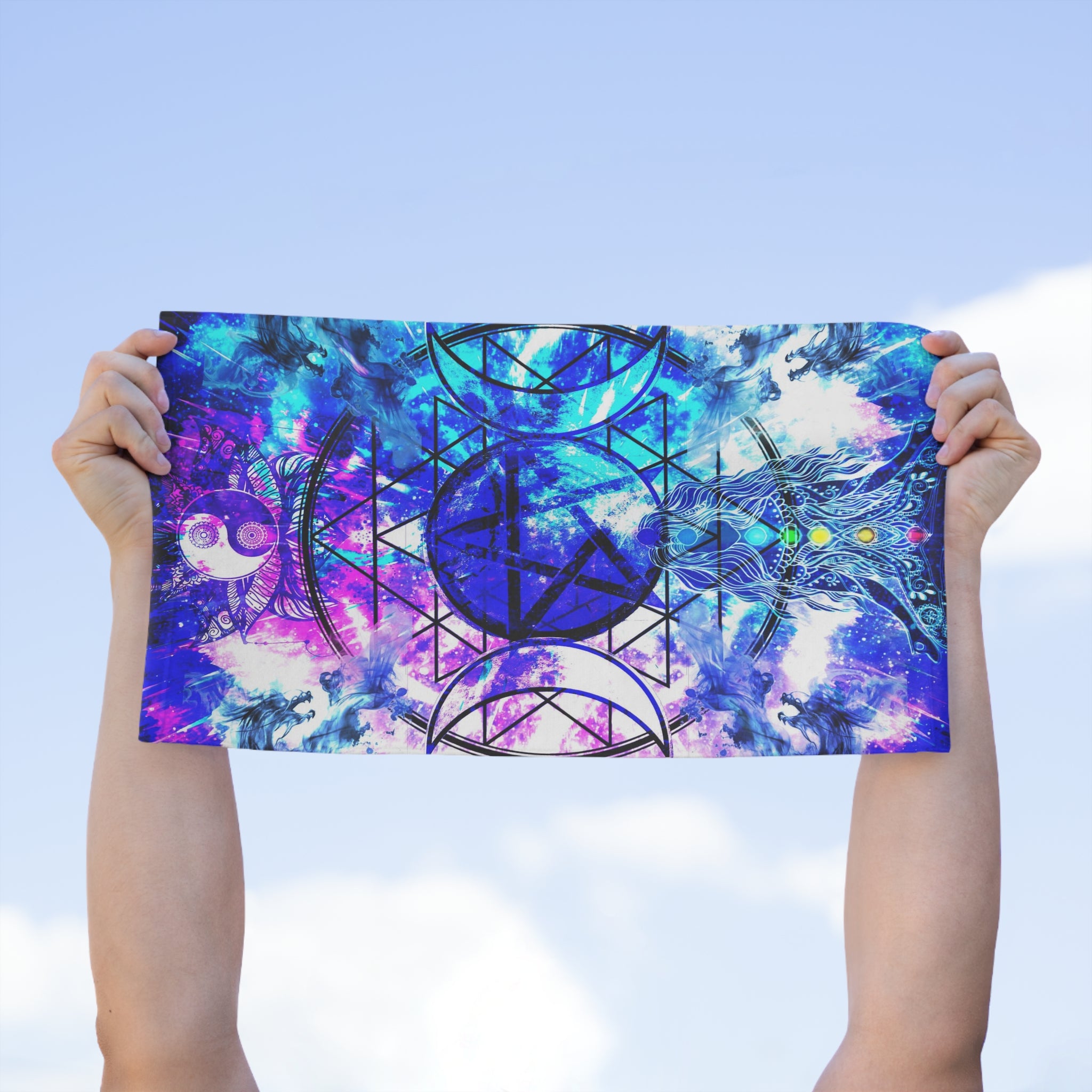 Creation's Magical Awakening Desires Meditations Rally Towel, 11x18