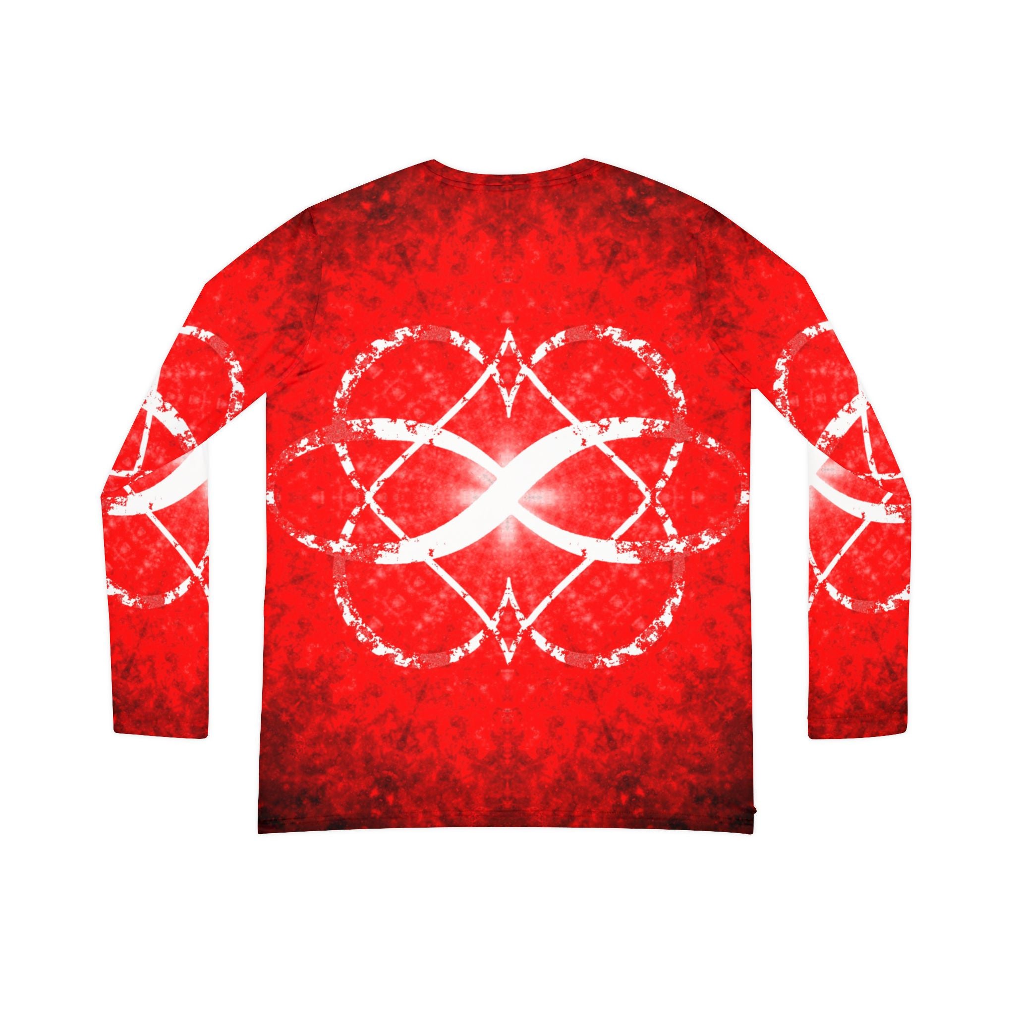Katerina's Battle Symphony Red Instead 2024 Women's Long Sleeve V-neck Shirt