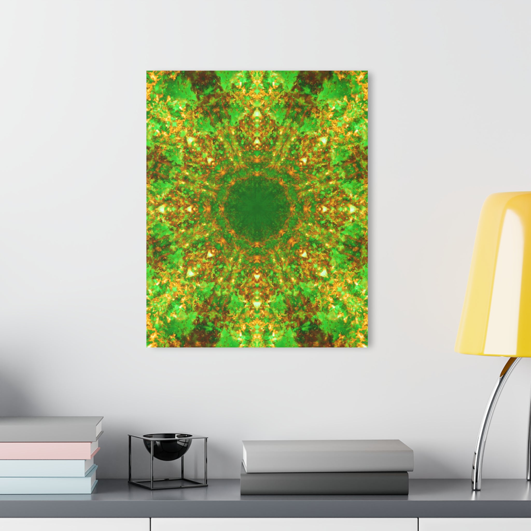 Katerina's Yule Lighted String Desires Acrylic Prints (French Cleat Hanging)