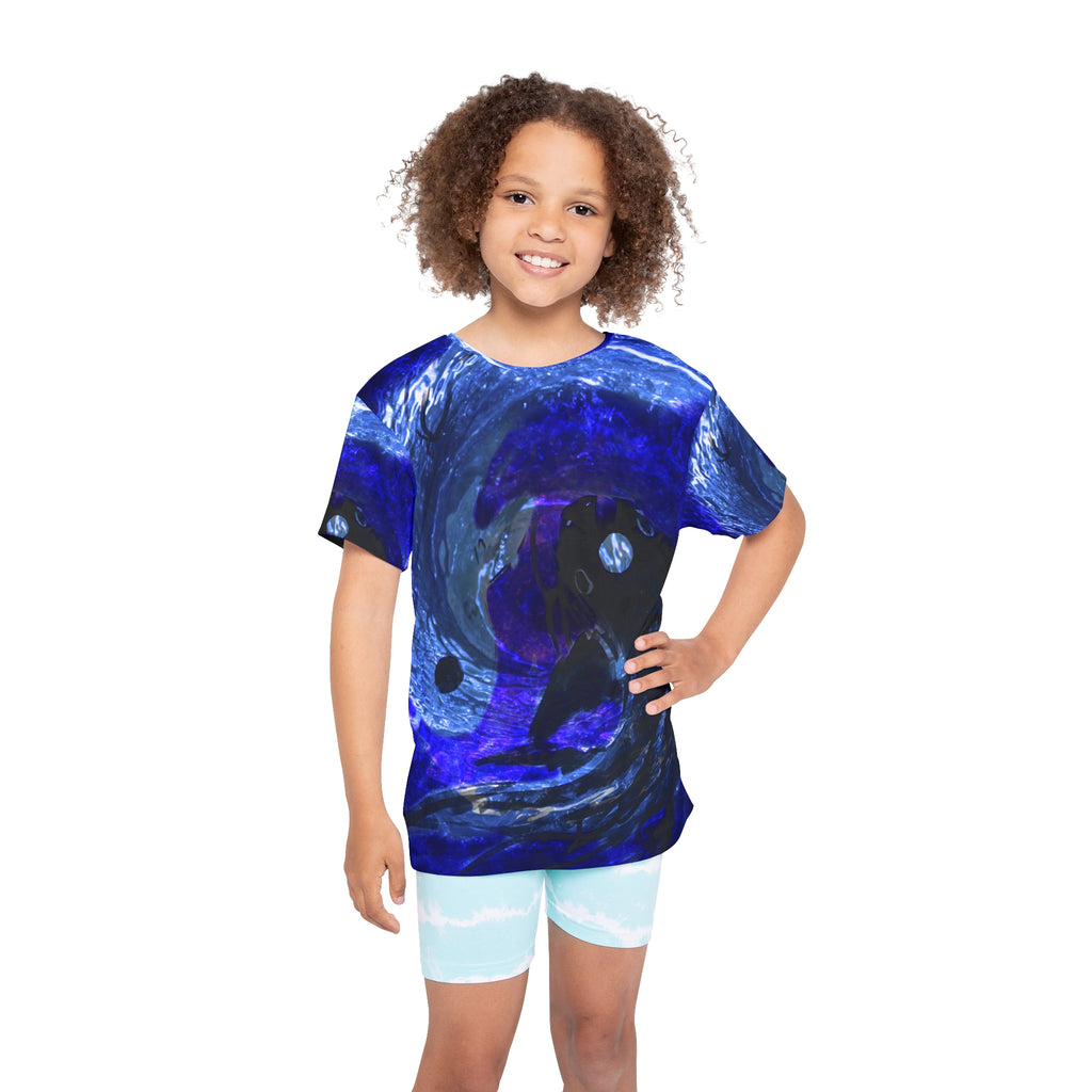 Katerina's Dragon's Eye Koi Desires Kids Sports Jersey
