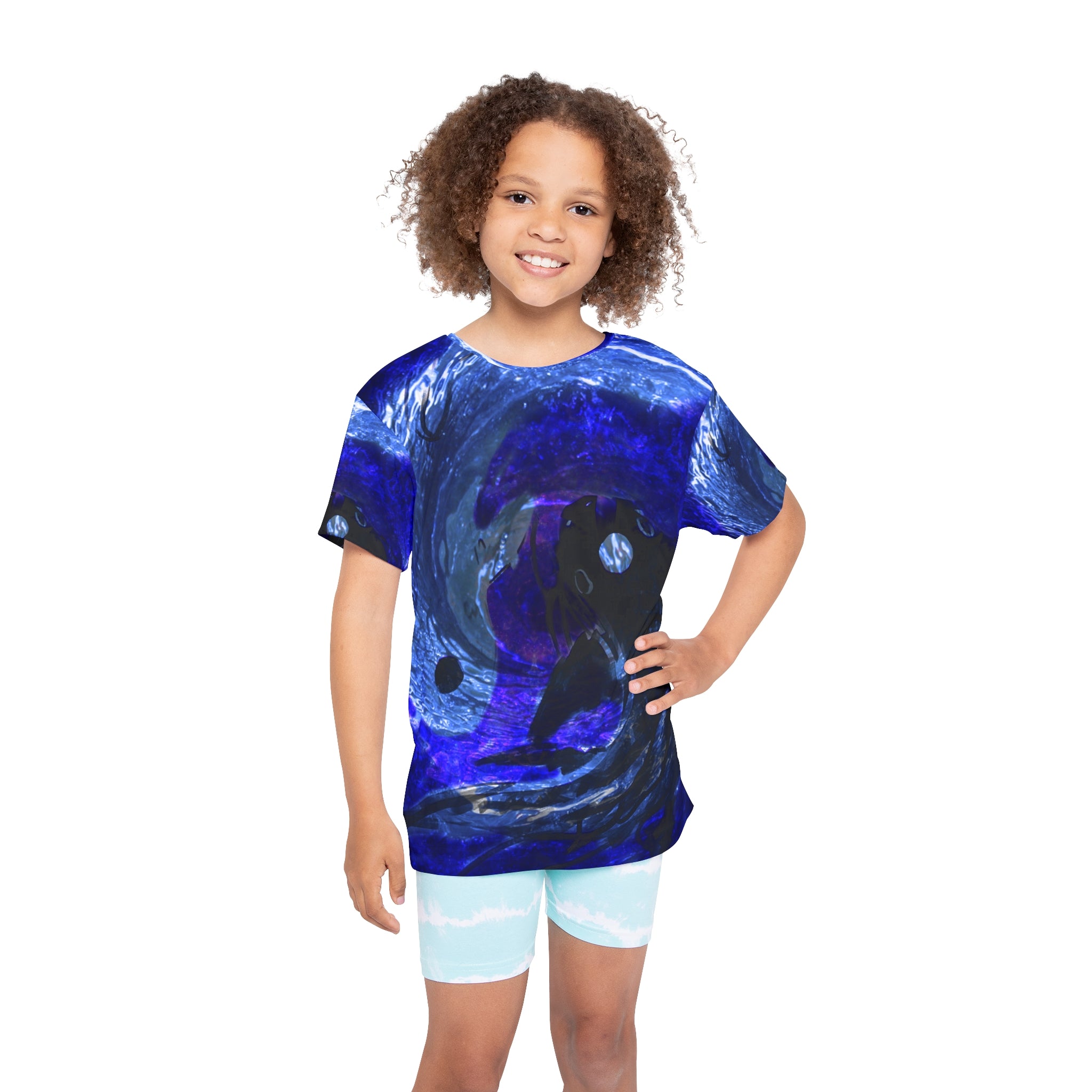 Katerina's Dragon's Eye Koi Desires Kids Sports Jersey