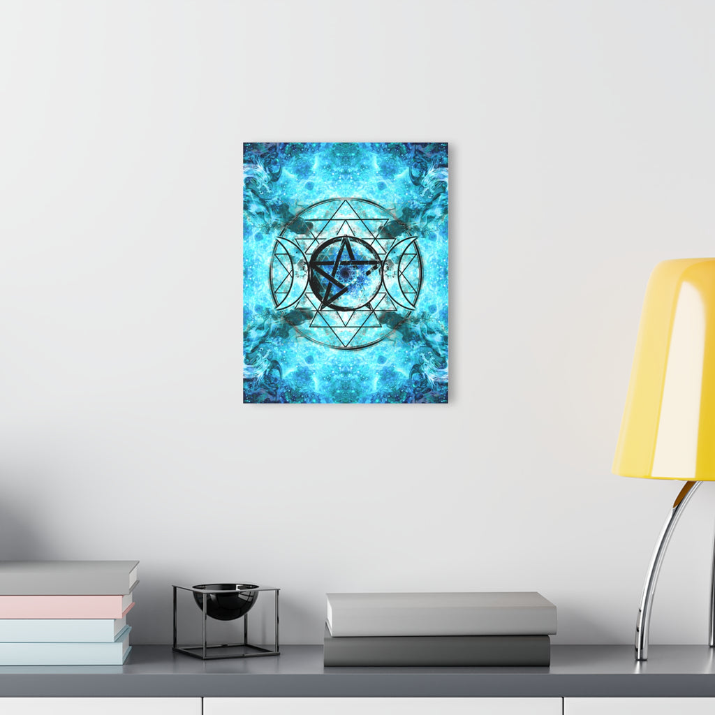 Amen Jin's All the White Horses Triple Goddess Meditations Acrylic (French Cleat)