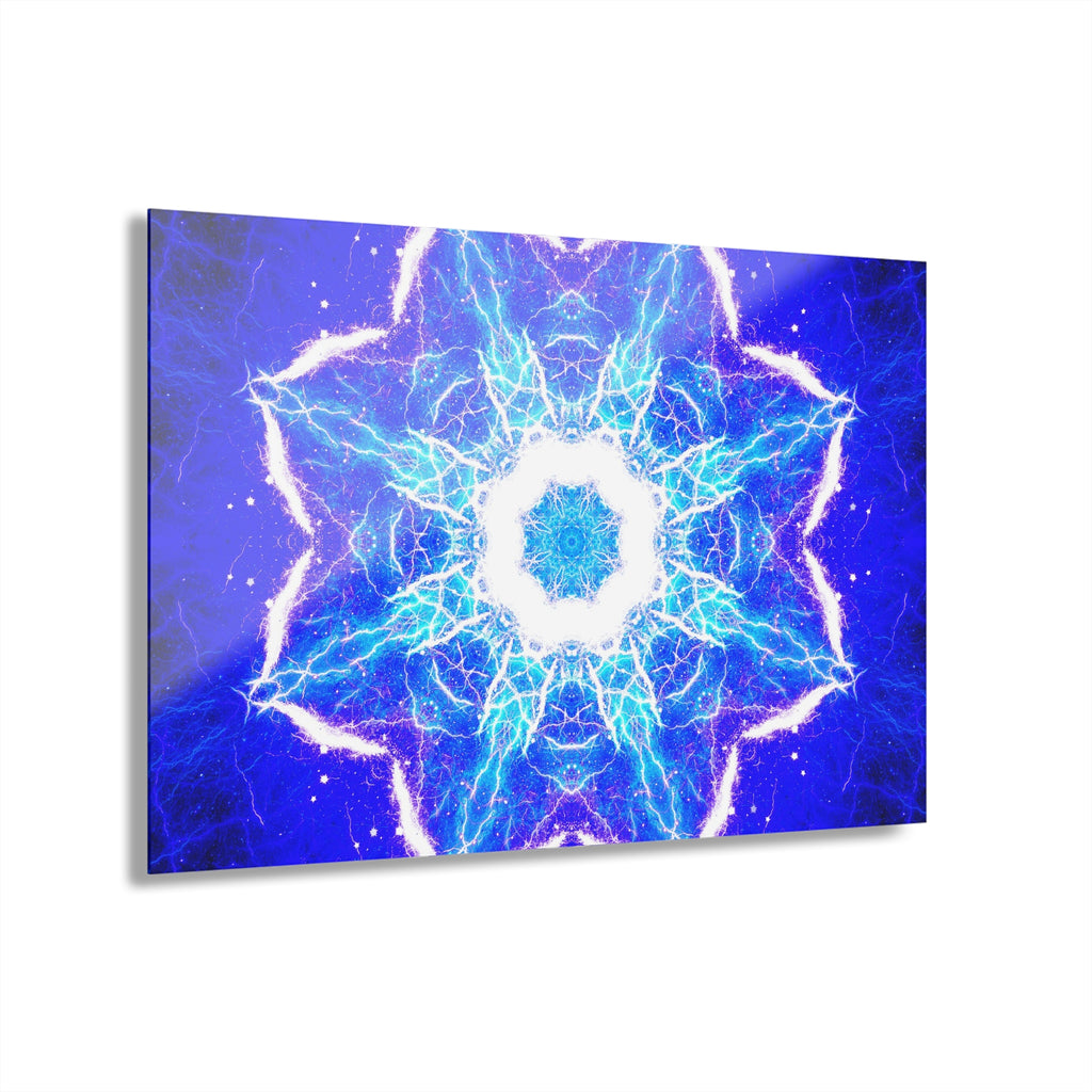 Katerina's Mandala of Dragon Fire Desires (French Cleat Hanging)