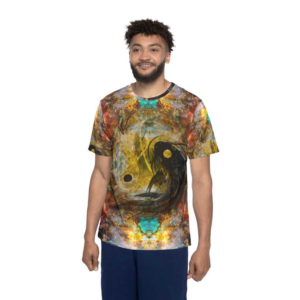 Breathe Again Koi Meditations Men's Sports Jersey