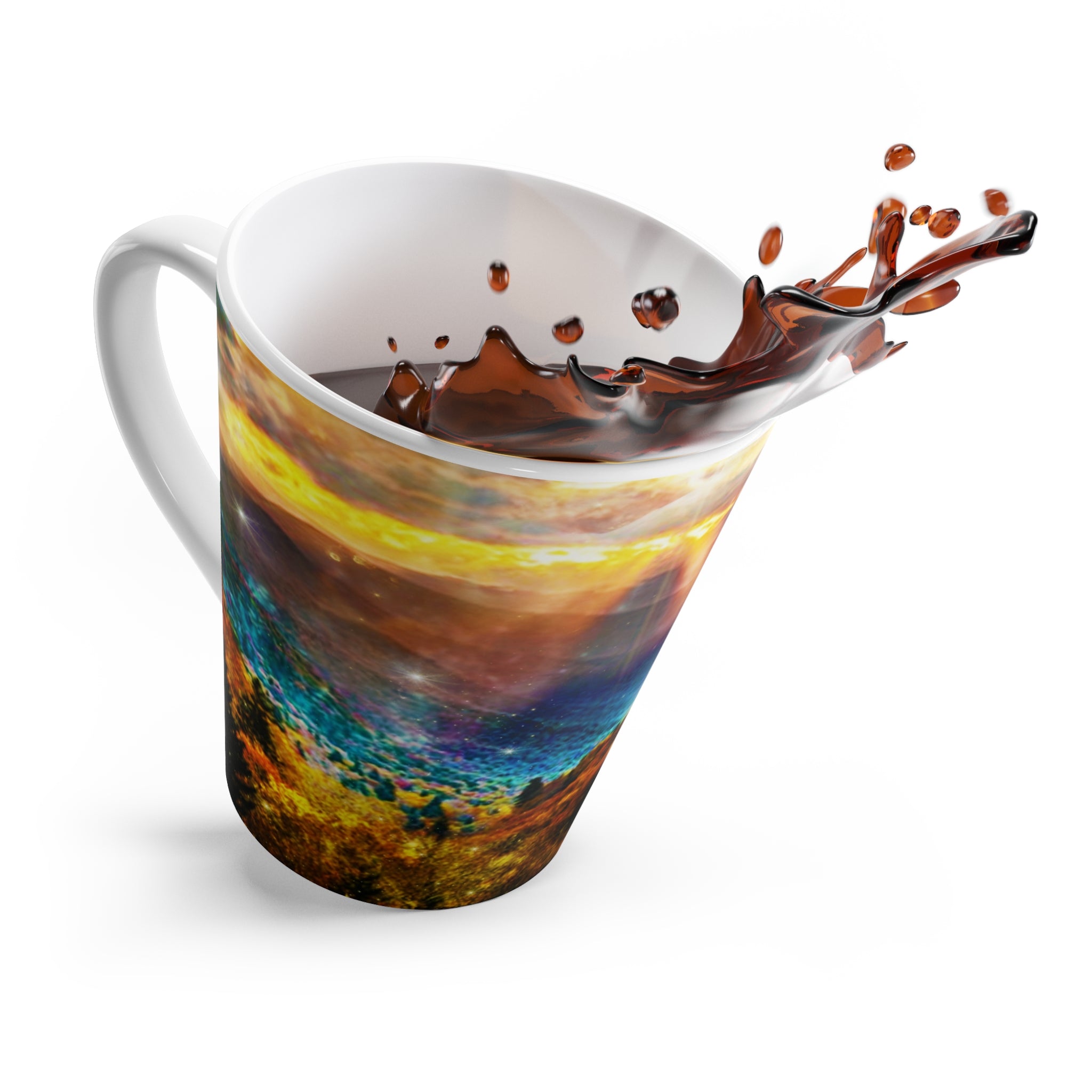Katerina's Smokey Mountain Memories Dreams Latte Mug