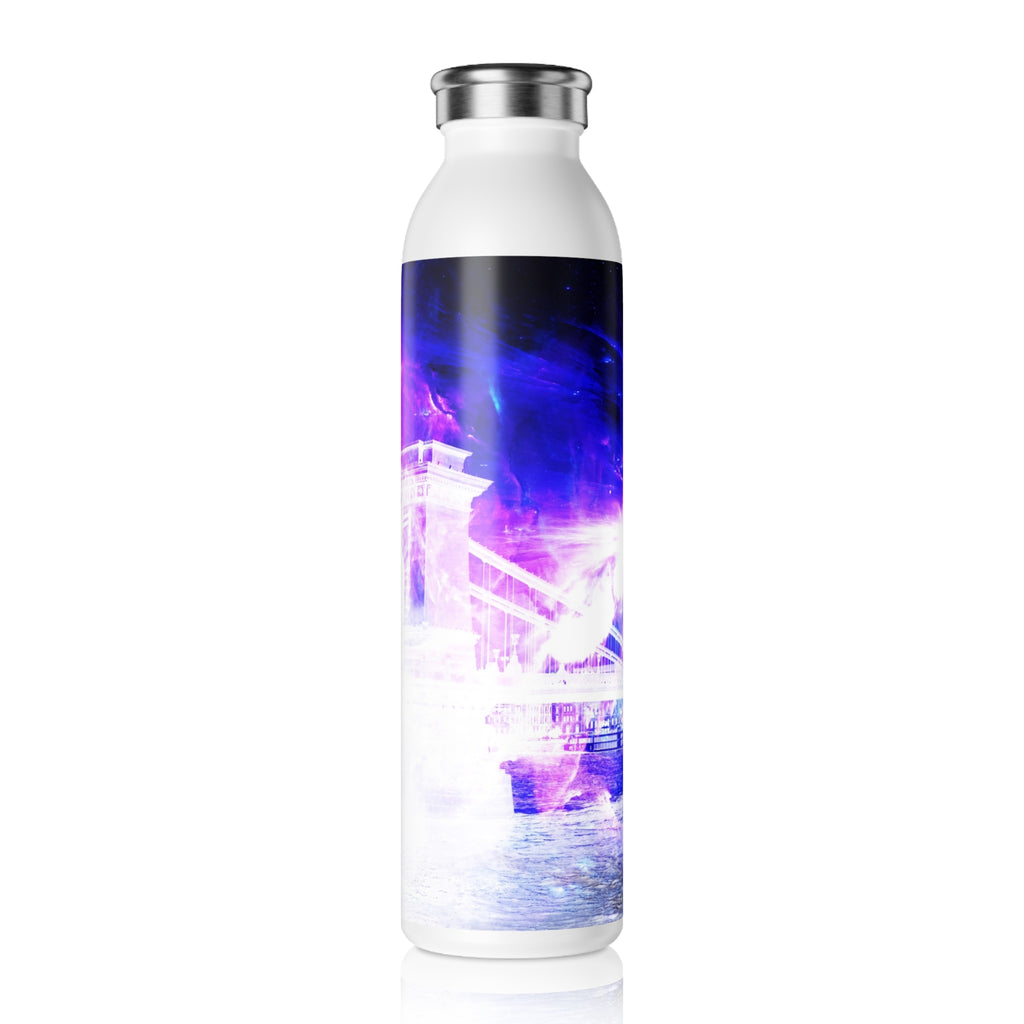 Ad Amoreum Amisi Amethyst Sapphire Dreams Slim Water Bottle