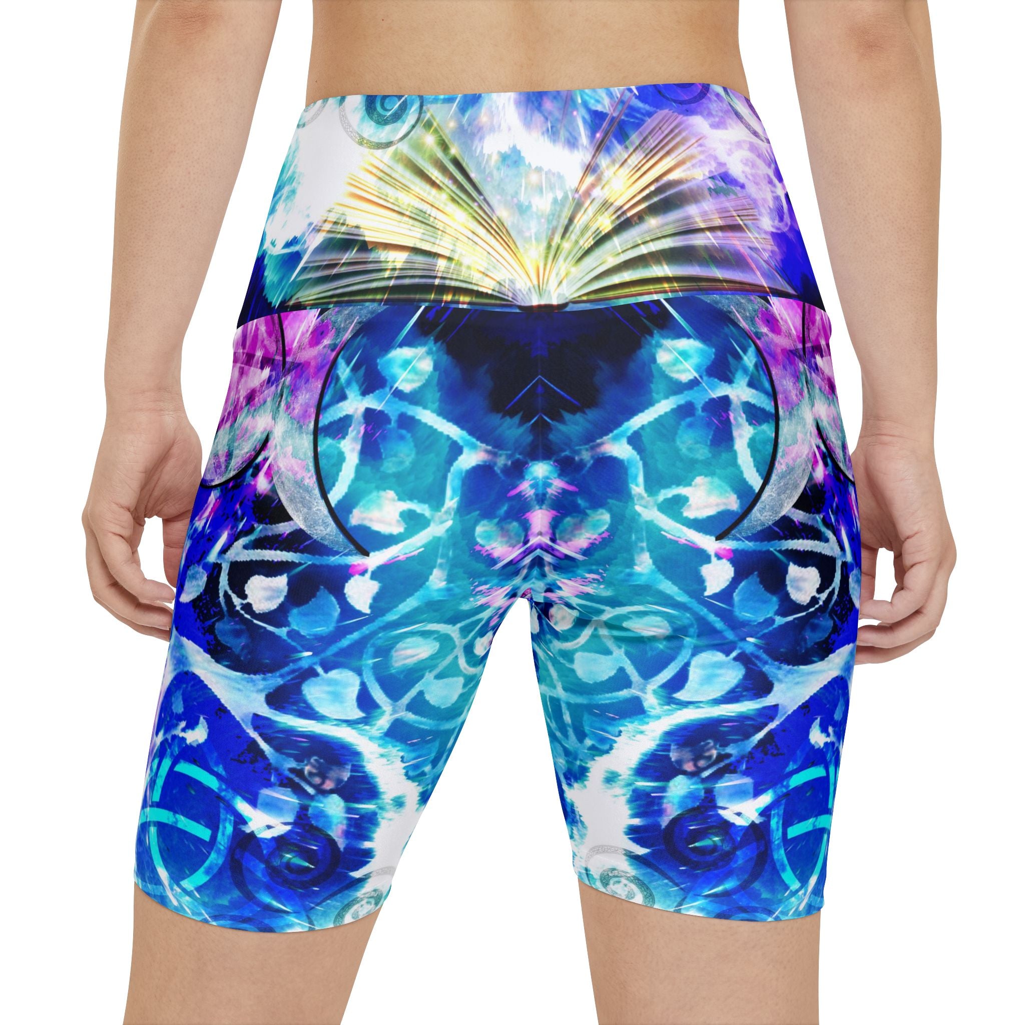 Creation's Celtic Desires Meditations Women's Workout Shorts