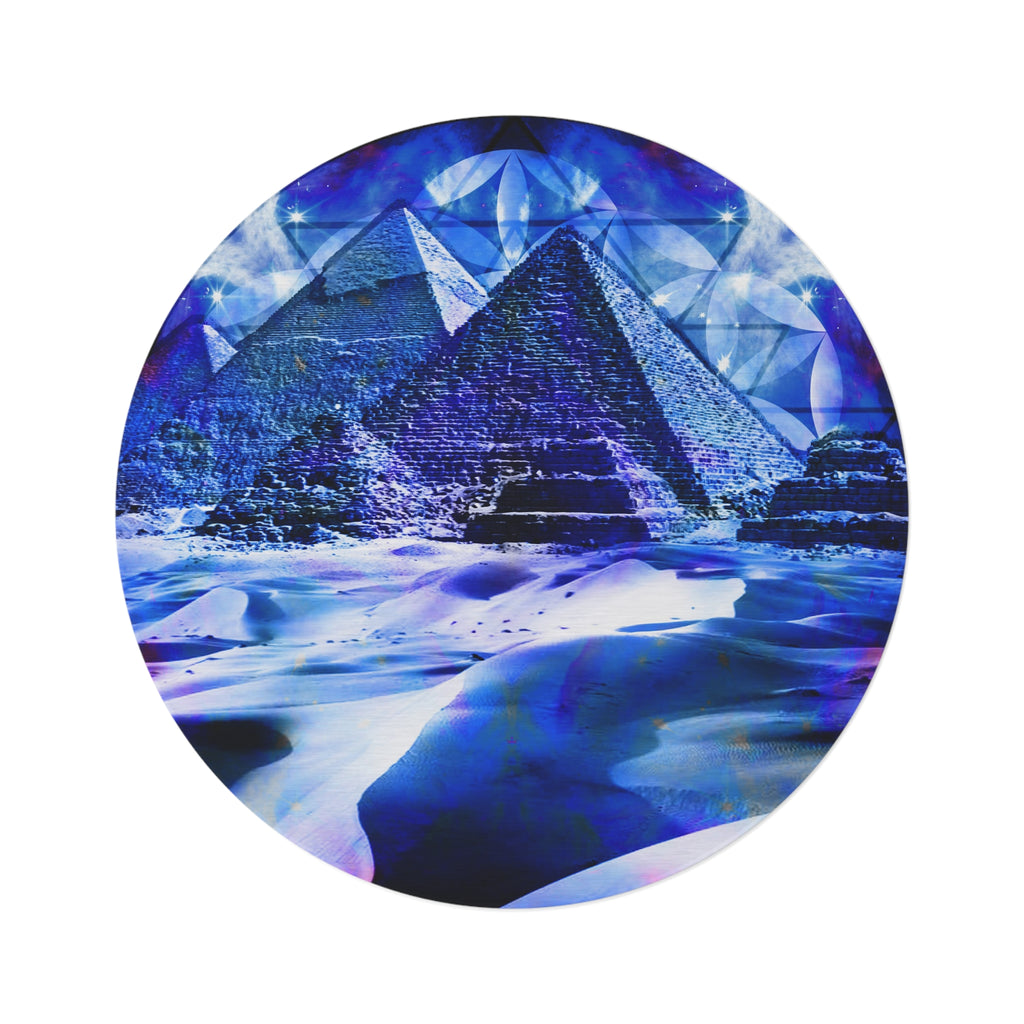 Amen Jin's Duat Meditations Round Rug