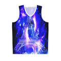 Amethyst Sapphire Parisian Dreams Basketball Jersey