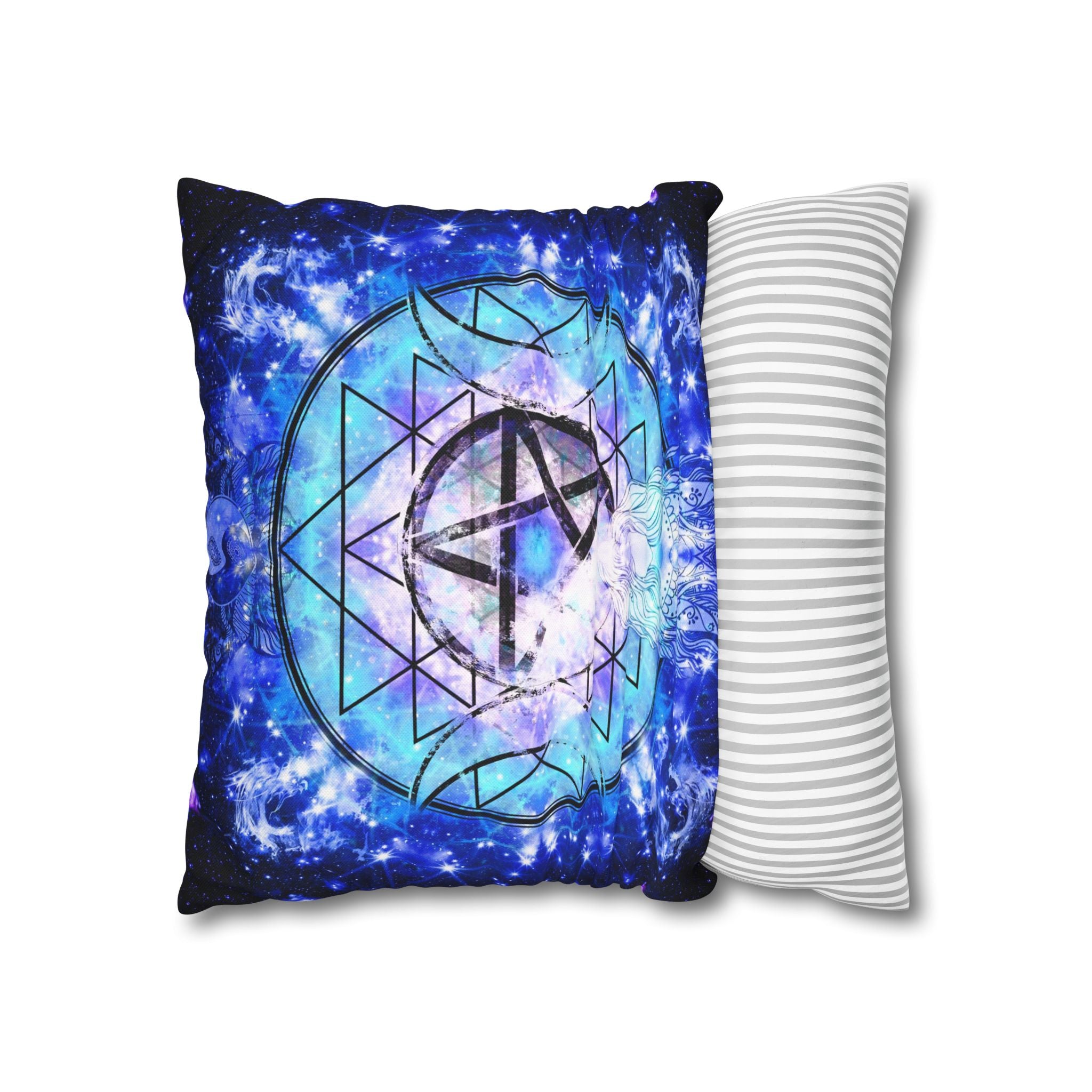Amen Jin's Katerina's Eros and Psyche Magical Meditations Square Pillow Case
