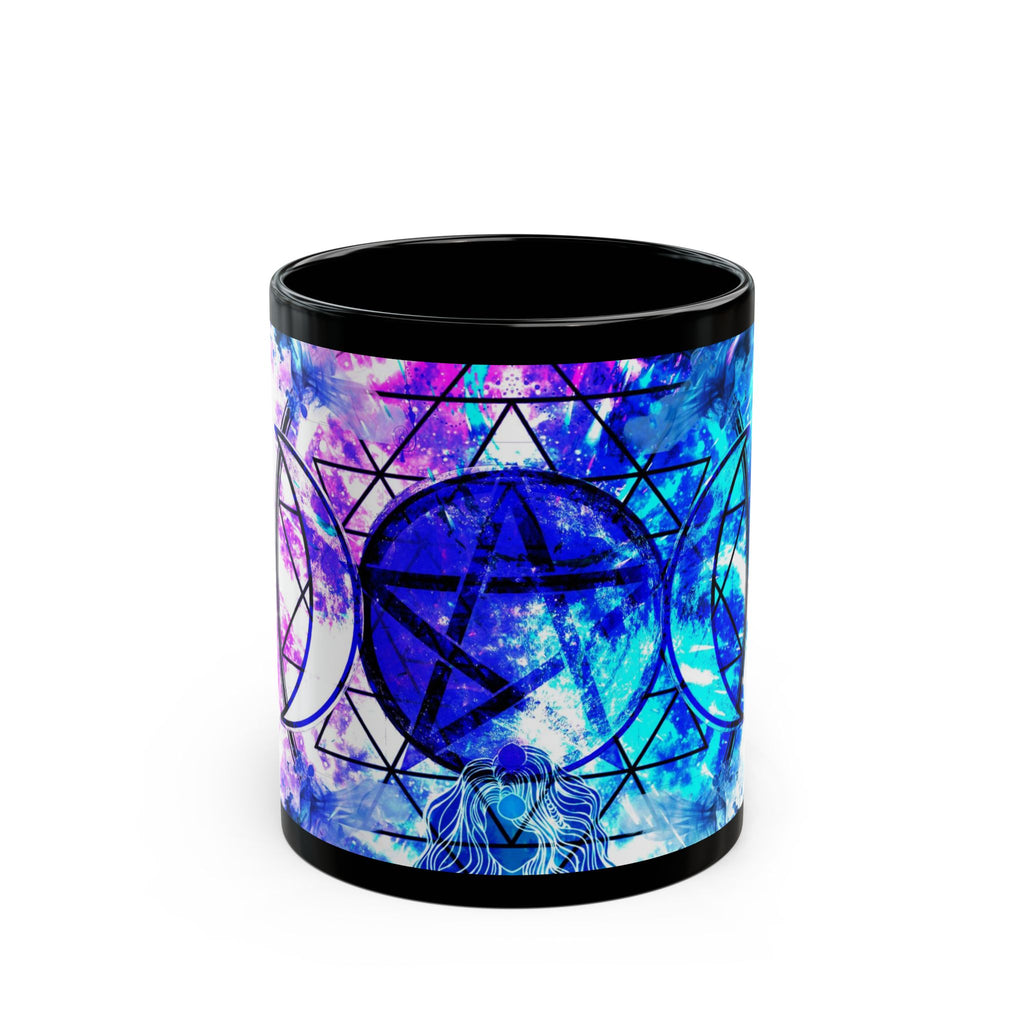 Creation's Magical Awakening Desires Meditations Black Mug