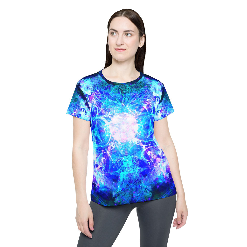 Amen Jin's Memories of Yesterday Buddha Meditations Women's Sports Jersey