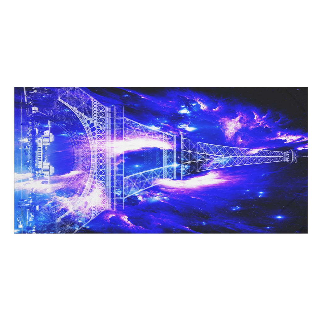 Amethyst Sapphire Parisian Dreams Mink-Cotton Towel