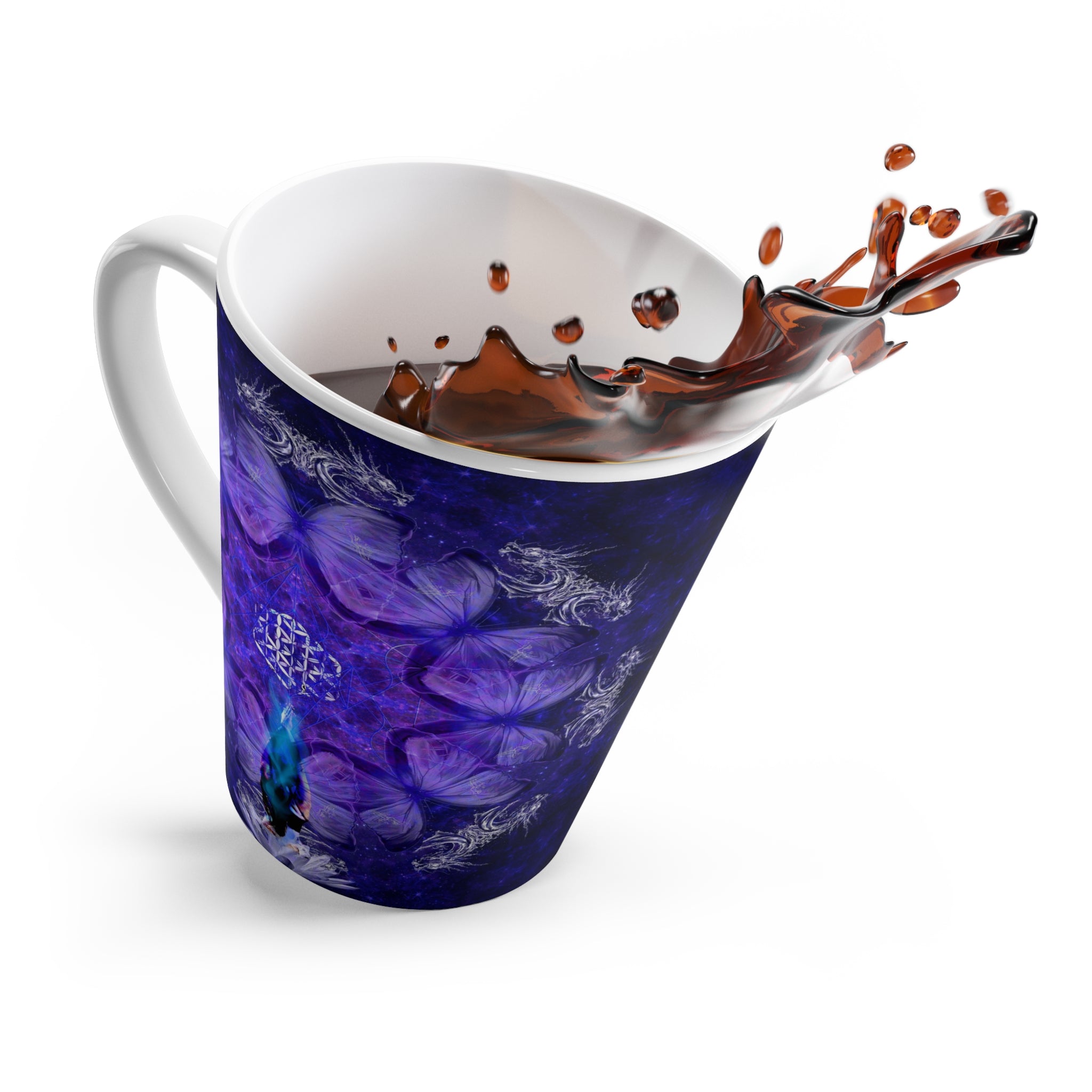 Katerina's Dragon's Eye Metamorphosis Desires Meditations Latte Mug