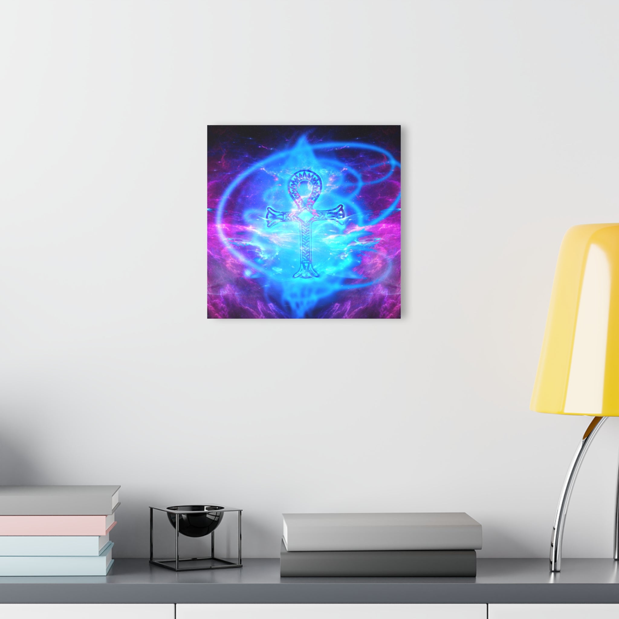 Amethyst Ankh Dreams Acrylic Prints (French Cleat Hanging)