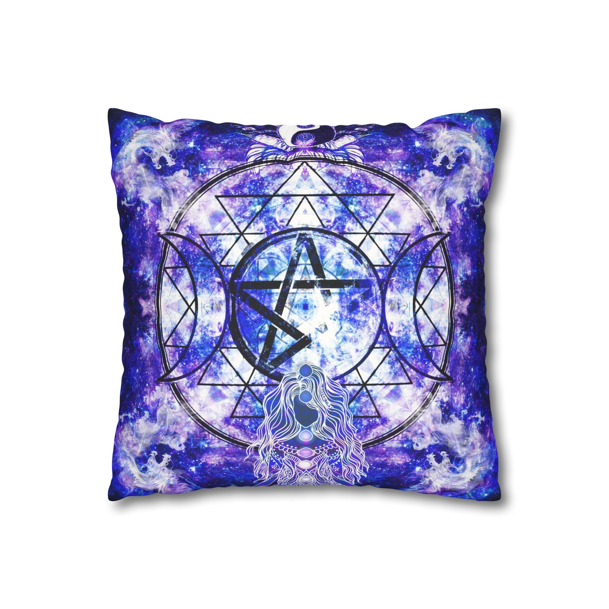 AmenJins Katerinas Magical Dracularian Dragoness AwakeningMeditations Pillowcase