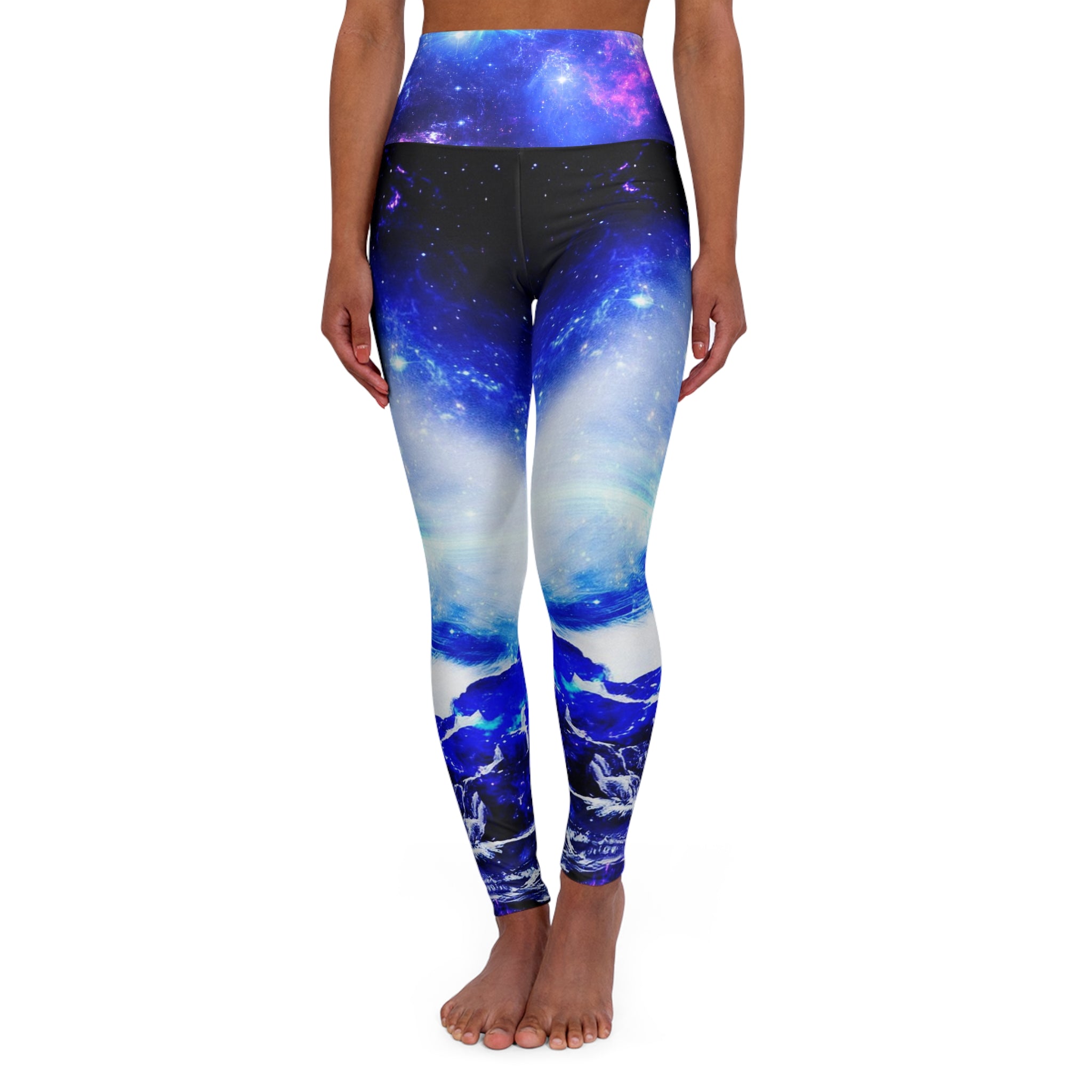 Iridescent Serenity Bay Dreams High Waisted Yoga Leggings