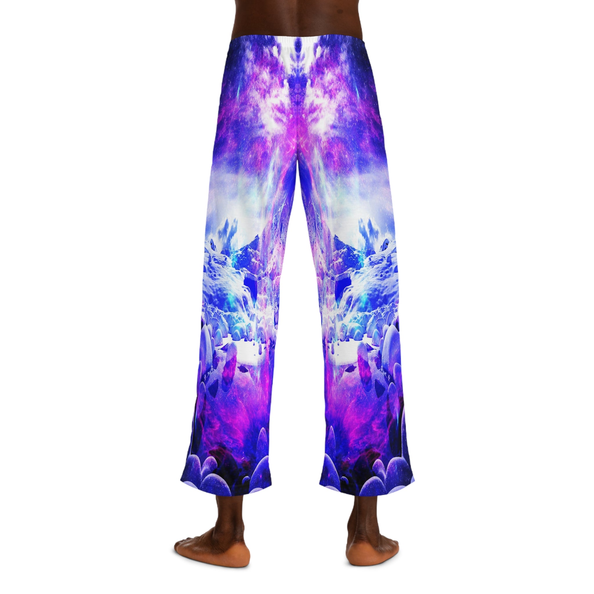 Amethyst Yule Night Dreams Men's Pajama Pants
