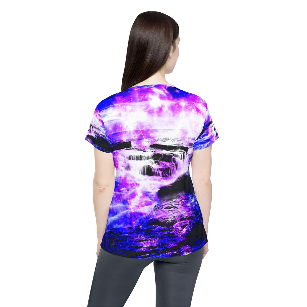 Amethyst Rose Magkical Sea Dreams Women's Sports Jersey