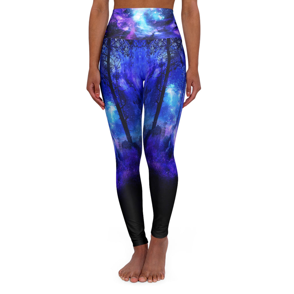 Mystic Night Mystic Dreams High Waisted Yoga Leggings