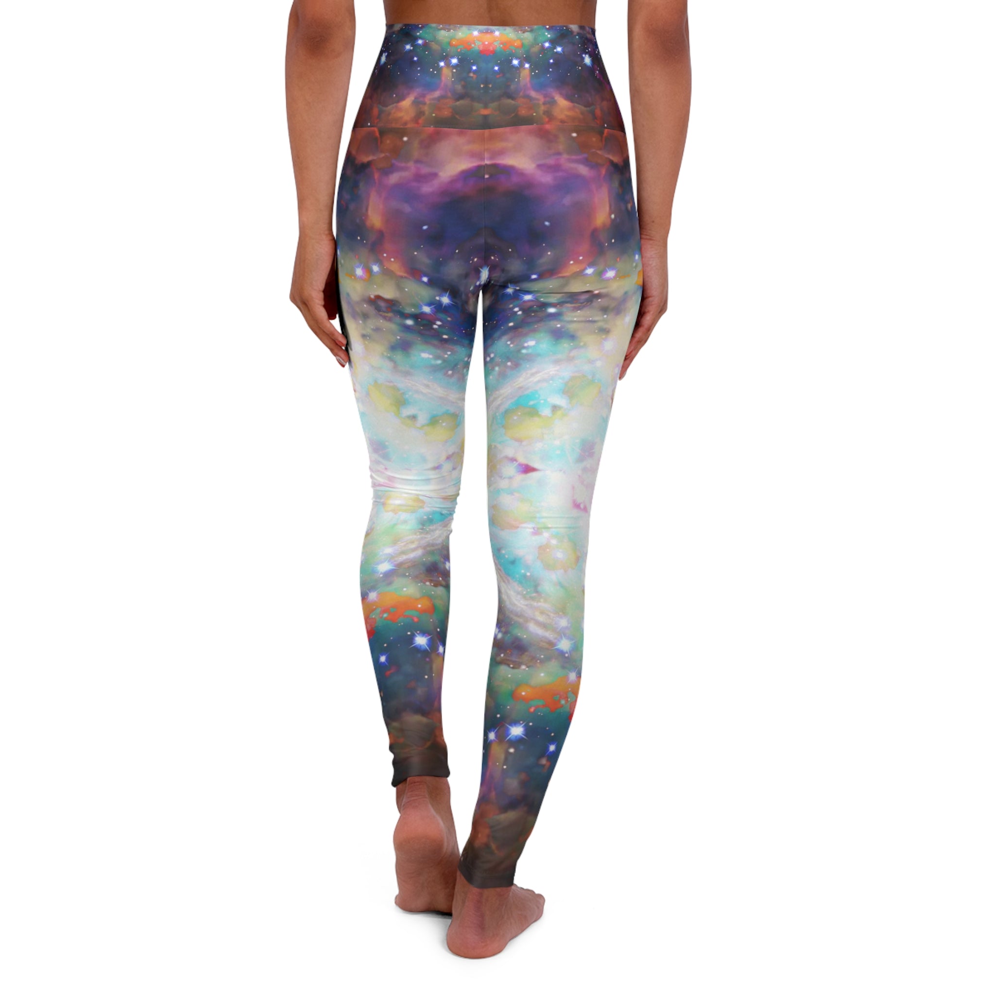 Amen Jin's Phoenix Desires High Waisted Yoga Leggings
