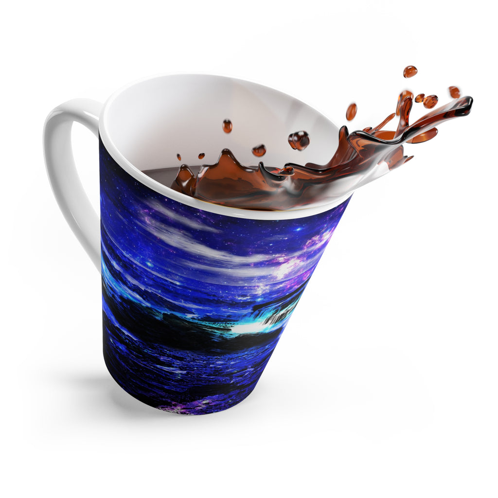 Iridescent Majical Sea Dreams Latte Mug