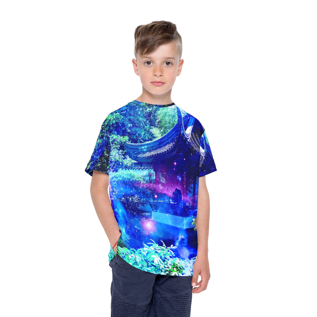 Serenity Garden Dreams Kids Sports Jersey