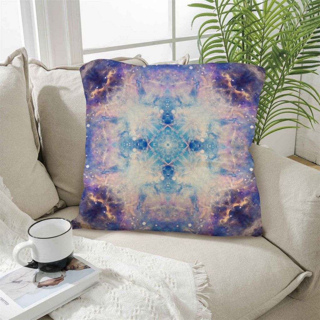 Katerina's Winterborn Desires Linen Throw Pillow 18" x 18" ( 1 Piece ) | Ships from USA