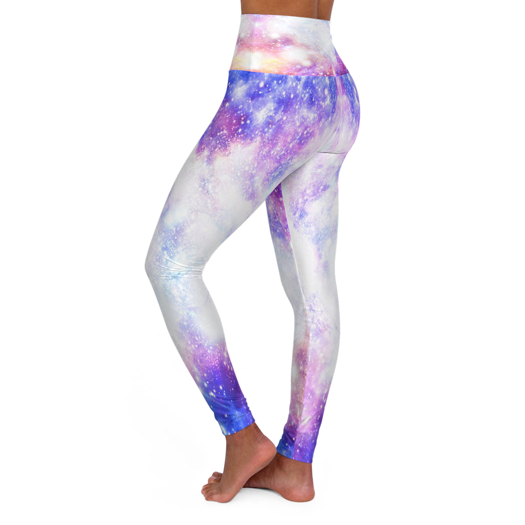 Rainbow Universe Dreams High Waisted Yoga Leggings