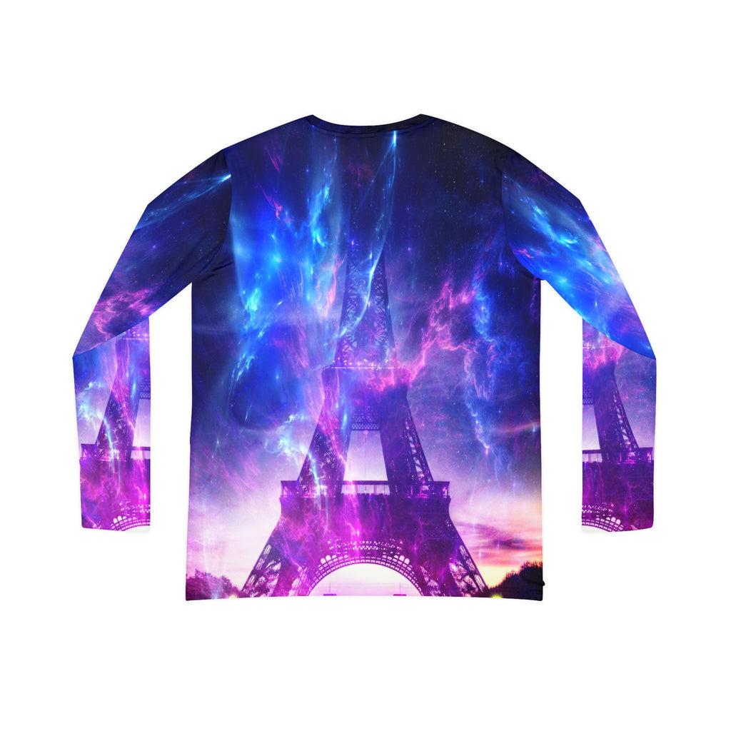 Amethyst Parisian Dreams Women's Long Sleeve V-neck Shirt