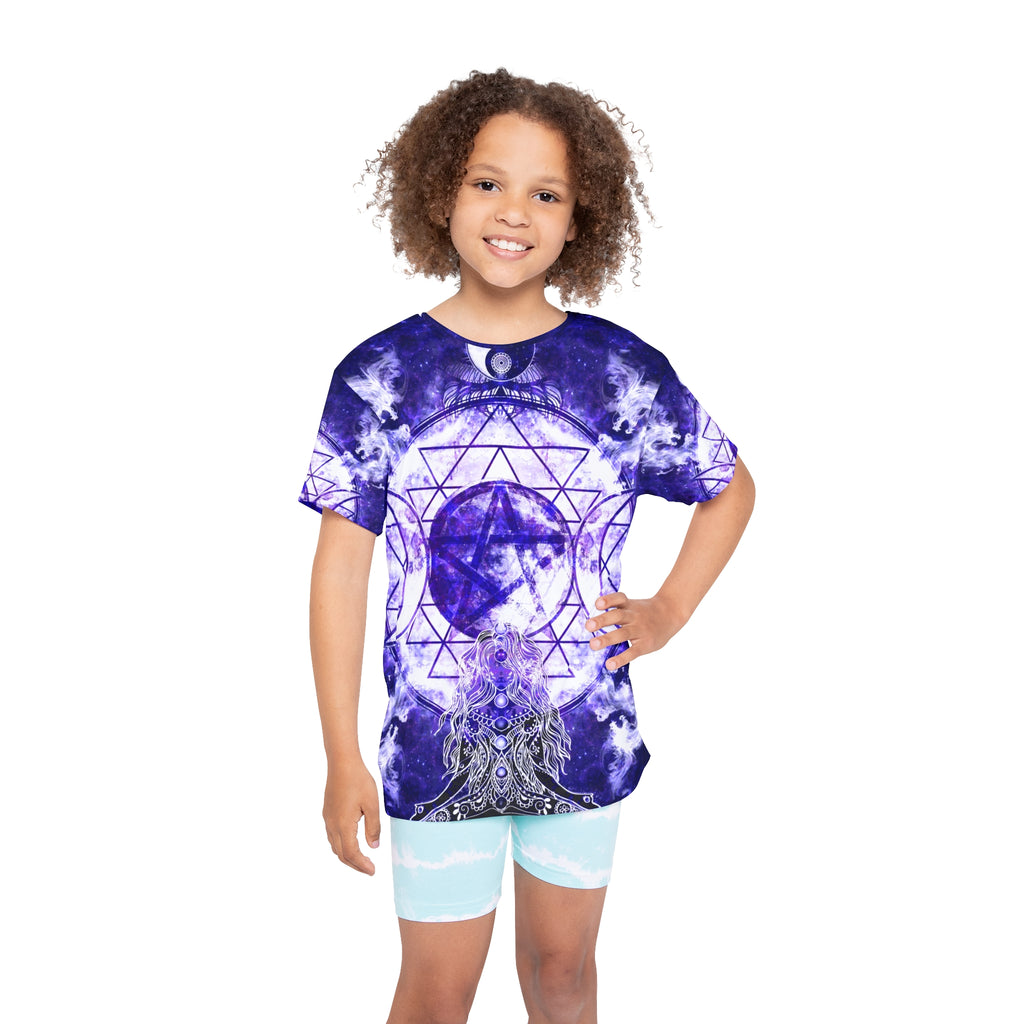Katerina's Dragon's Eye Magickal Awakening Meditations Kids Sports Jersey