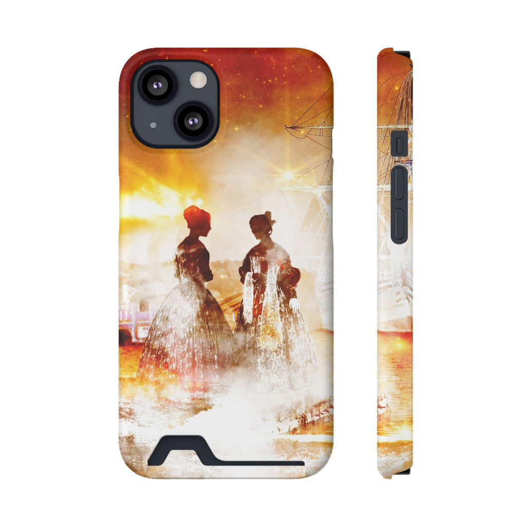 Samhain Eve Salem Harbor Dreams Phone Case With Card Holder