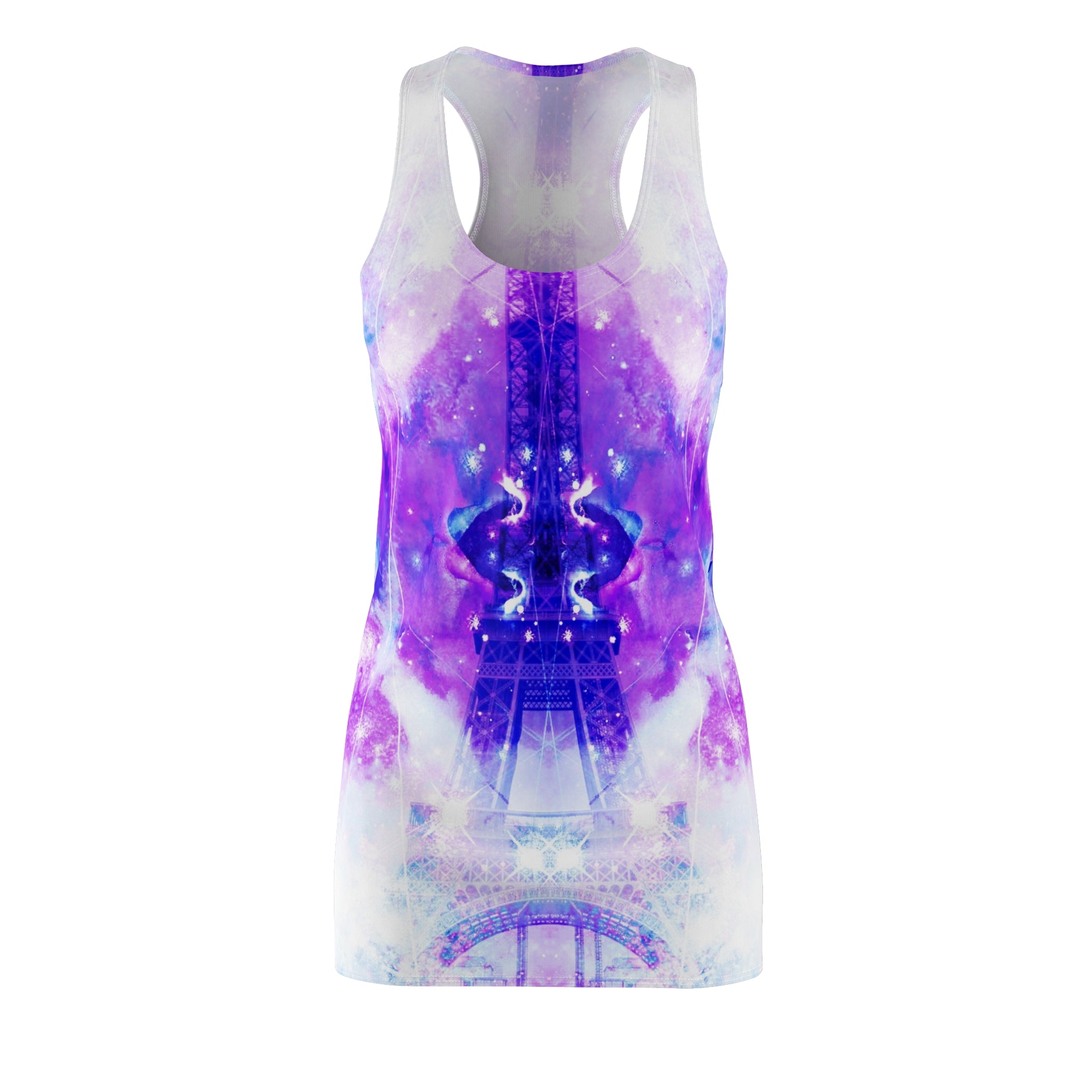 Amen Jin's Perfect Union Desires Parisian Dreams  Women's Racerback Dress