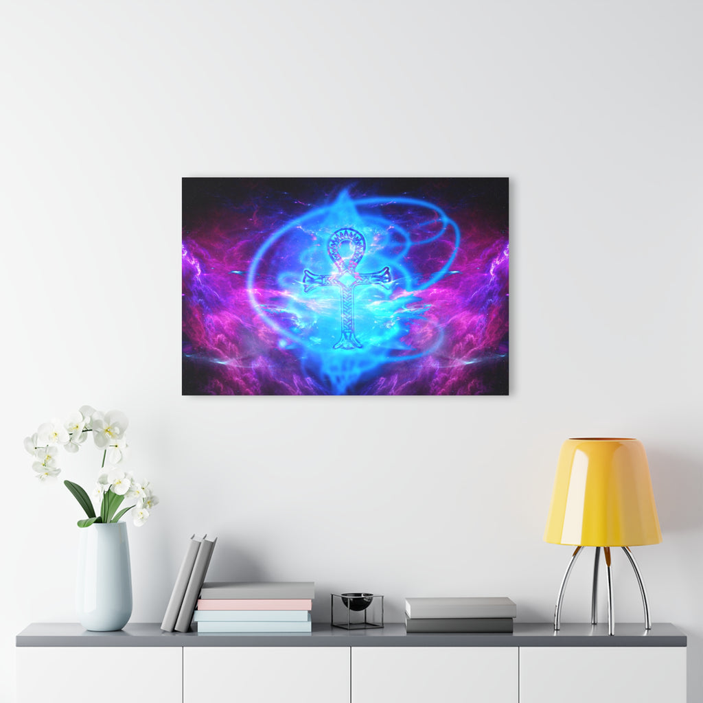 Amethyst Ankh Dreams Acrylic Prints (French Cleat Hanging)
