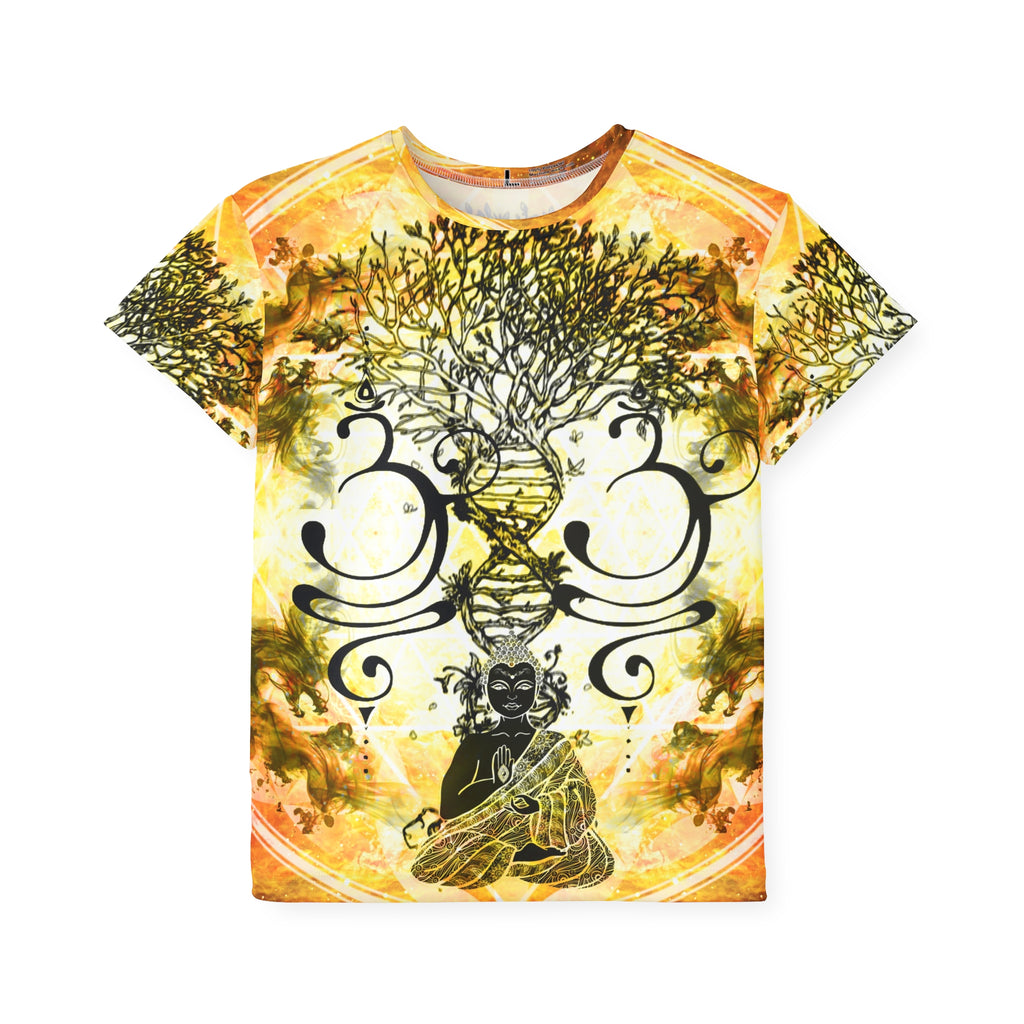 Katerina's Golden Buddha Meditations Kids Sports Jersey