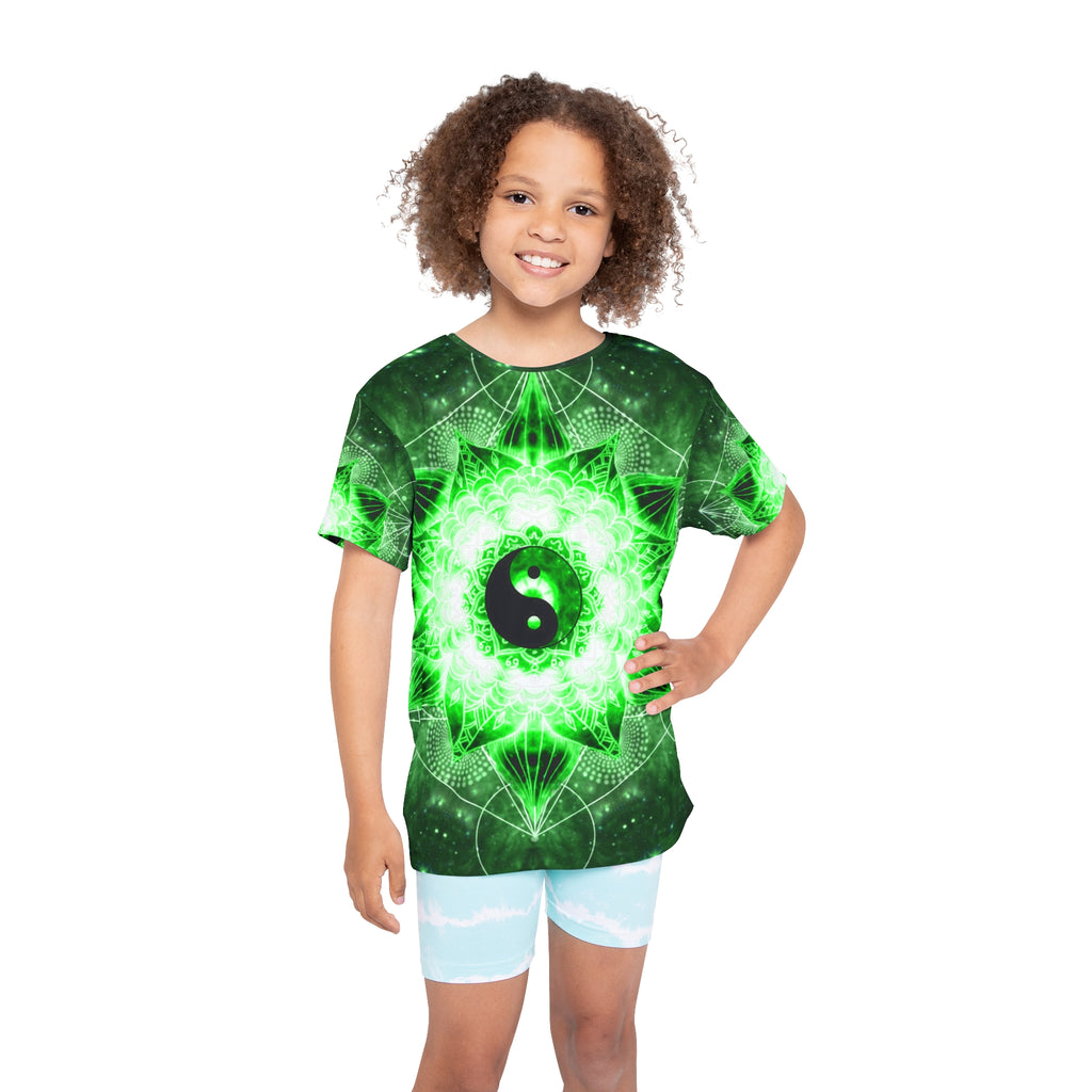 Anahata Desires Yin Yang Meditations Kids Sports Jersey