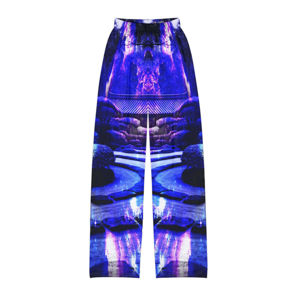 Amethyst Sapphire Tranquil Garden Dreams Kids Pajama Pants