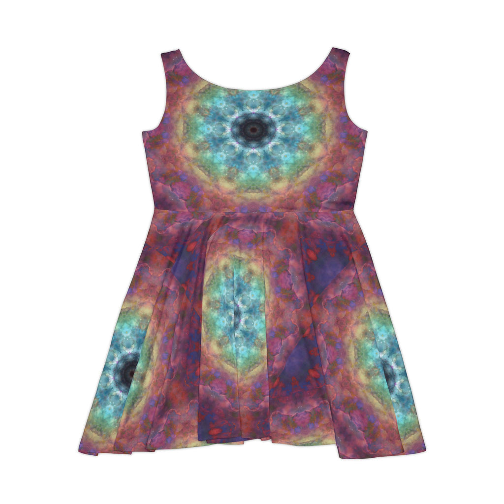 Spirited Marie Towards the Sun Desires Women's Skater Dress