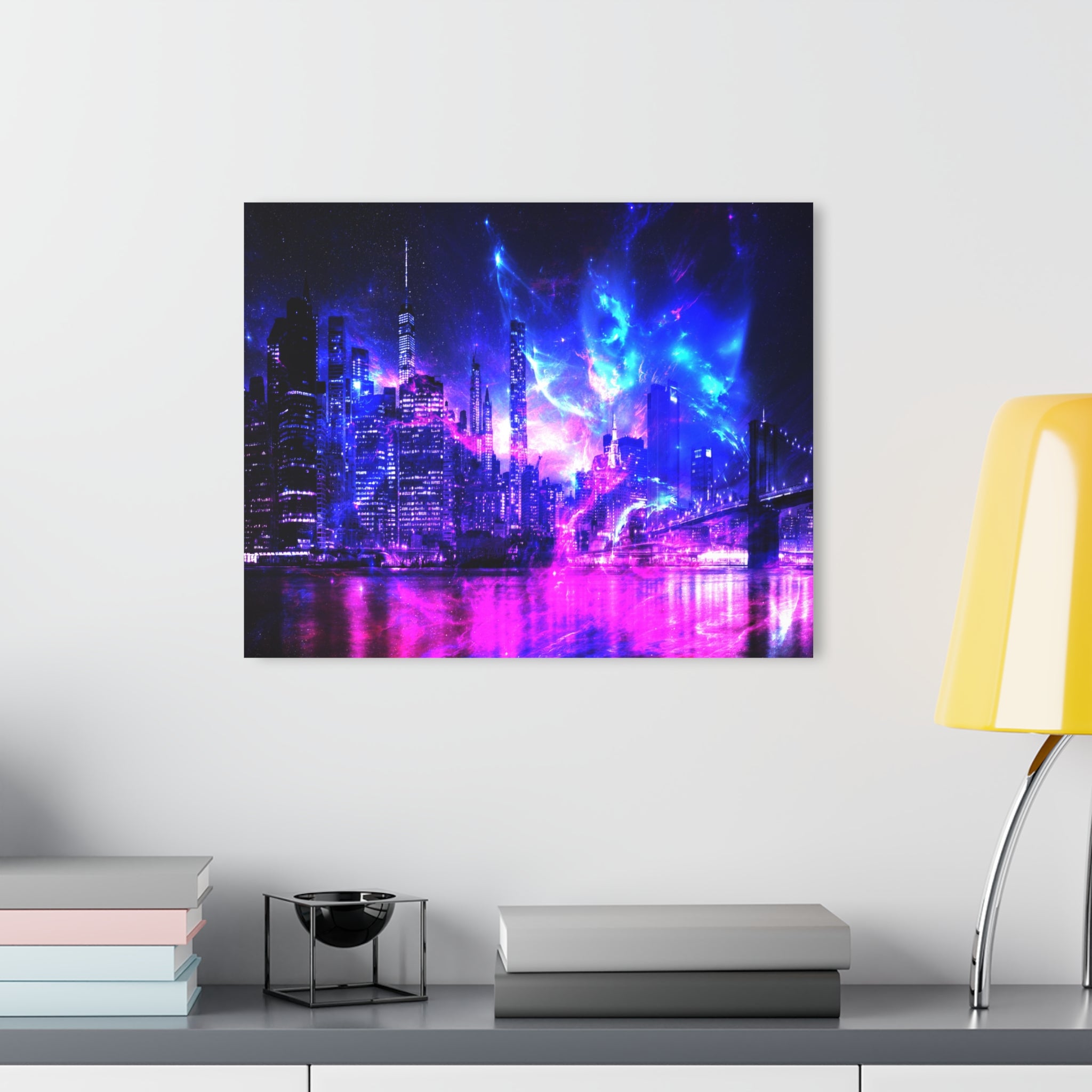 Amethyst New York Dreams Acrylic Prints (French Cleat Hanging)