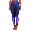 Amethyst Winter Dreams High Waisted Yoga Leggings