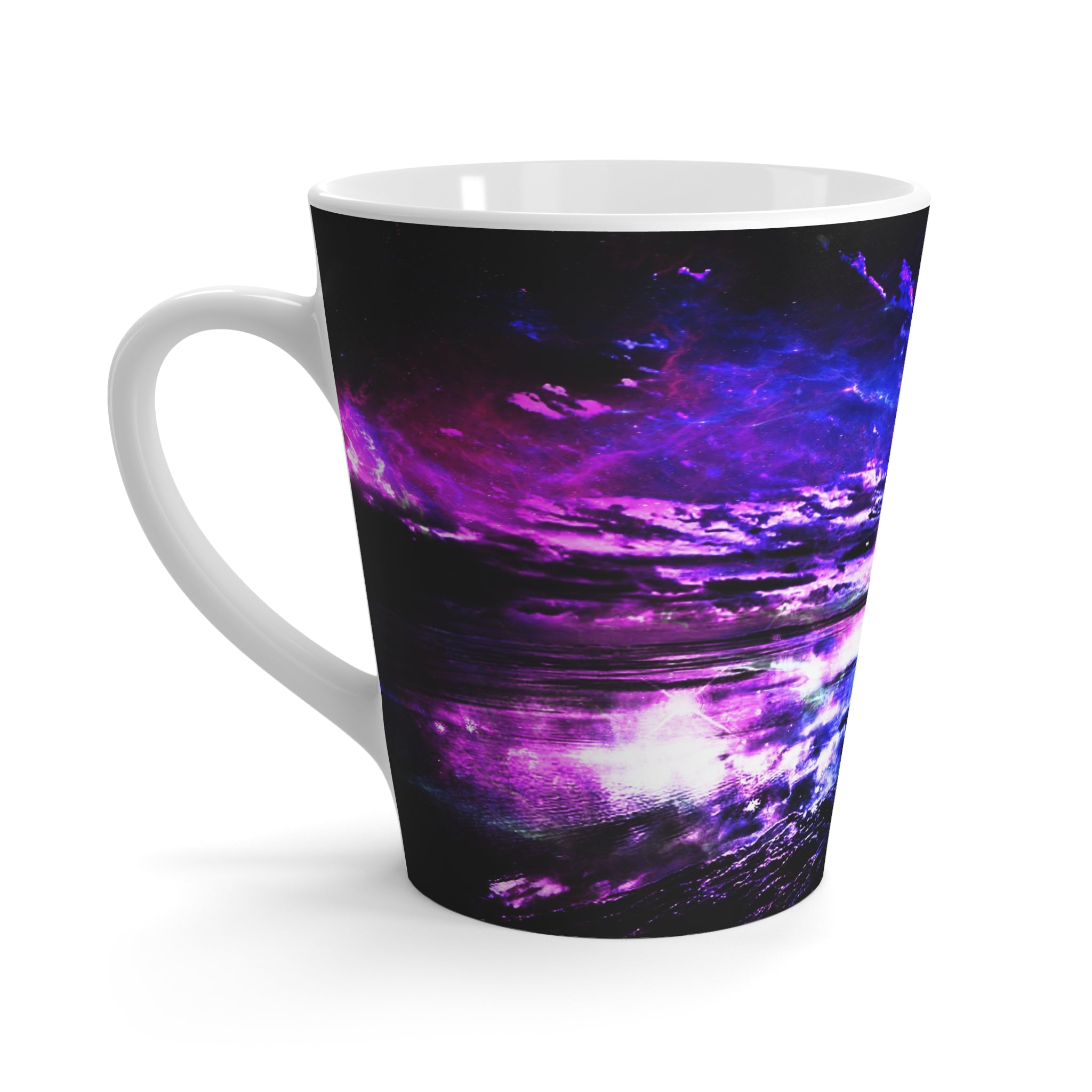 Amethyst Dancing Sea Dreams Latte Mug